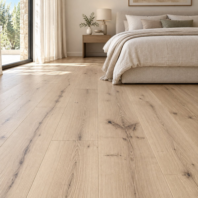 Trade Engineered Real Wood Oak Raw Invisible Matt Lacquered
